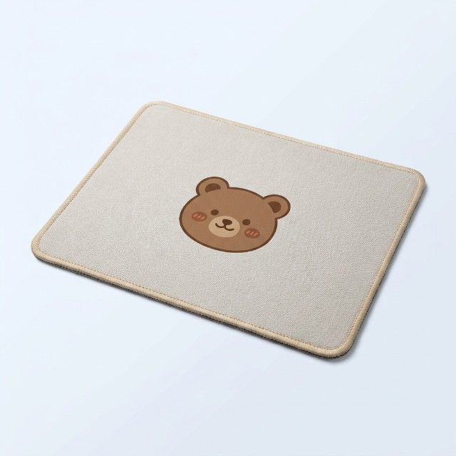 마우스패드 실제 제작 예시