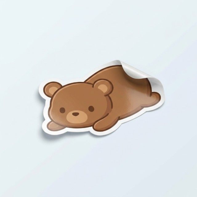 스티커 실제 제작 예시